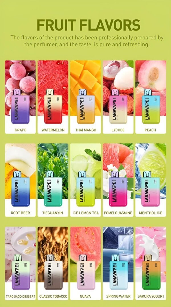 LANA拋棄式6000口